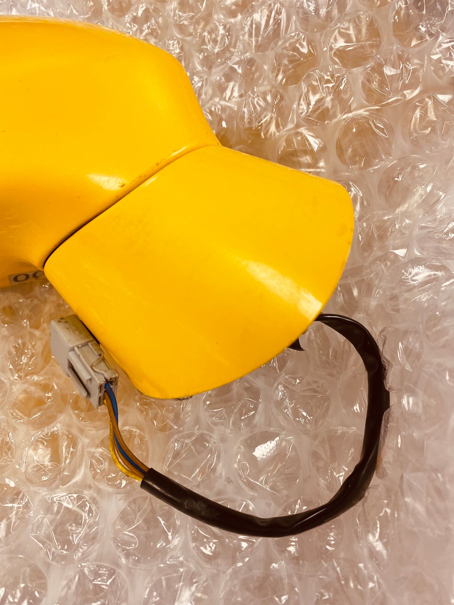 Honda S2000 Right Wing Side Mirror Yellow