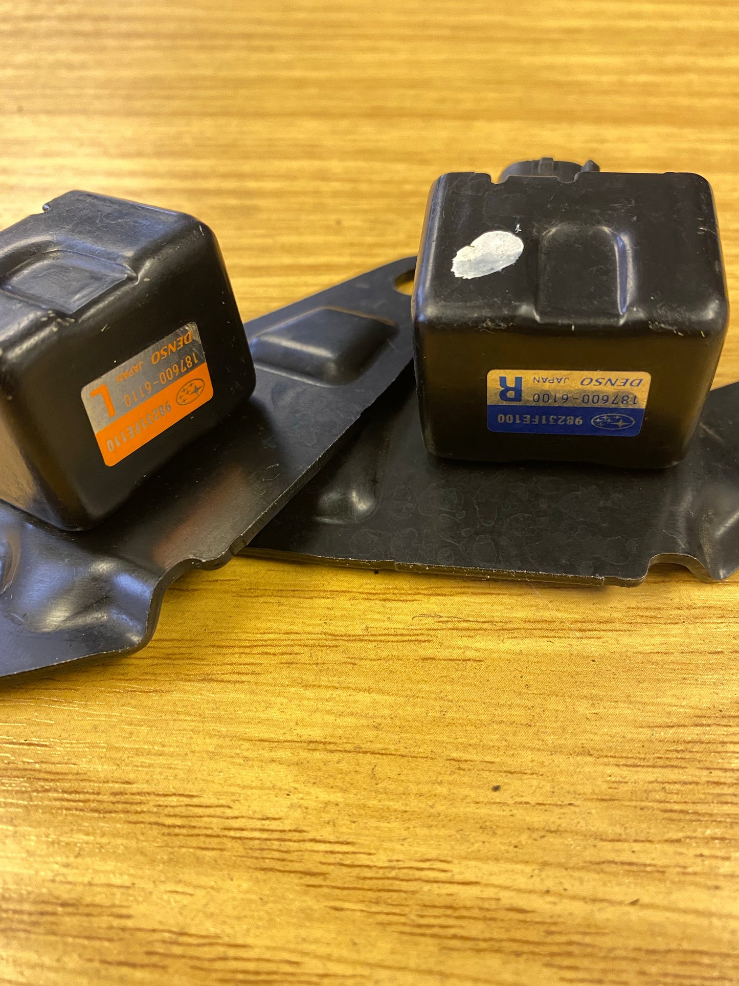 Pair of Subaru Impreza STI 9 Hawkeye Front Left & Right Airbag Air Bag Sensor