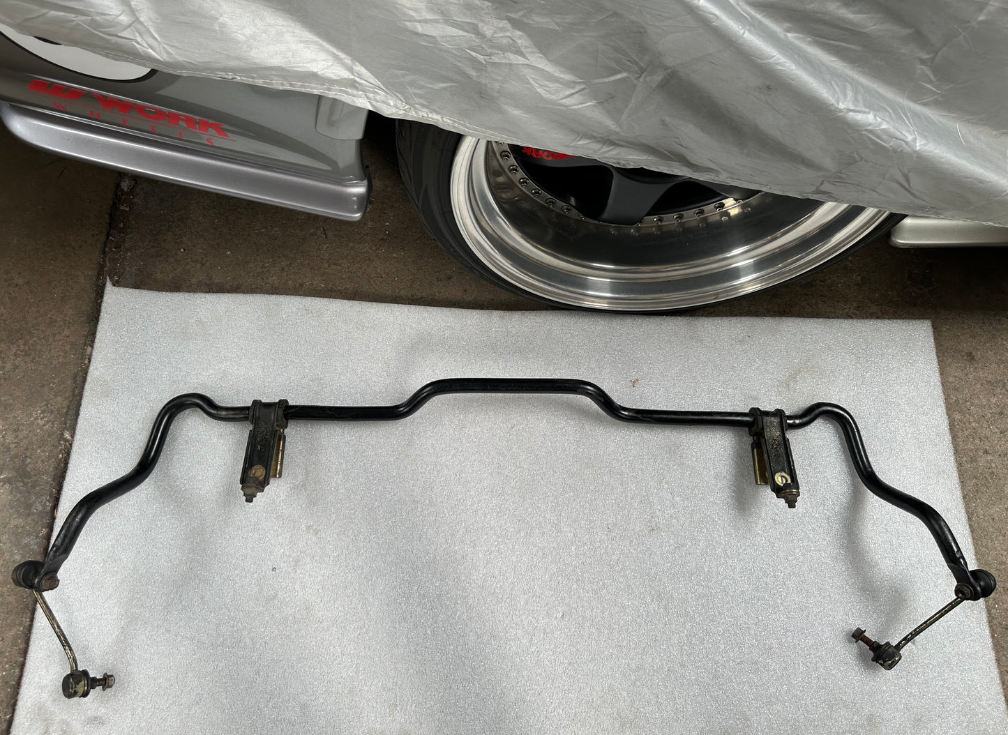 Mitsubishi Evo 7 VII Rear Anti Roll Sway Bar ARB + Drop Links
