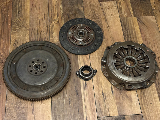 Legacy Twin Turbo RSK B4 Subaru Impreza STI EJ20 Clutch Kit Flywheel Pressure Plate Disc 1999-2001