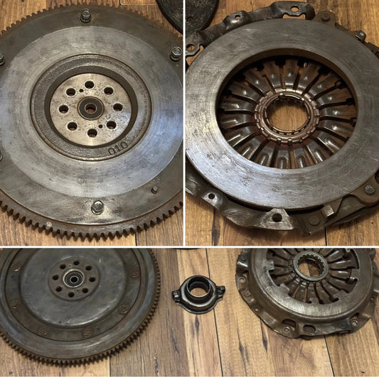 Legacy Twin Turbo RSK B4 Impreza STI EJ20 Clutch Flywheel & Clutch Pressure Plate 1999-2001