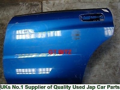Subaru Impreza STI Ver 8 Rear Door Left Hand Side Passenger