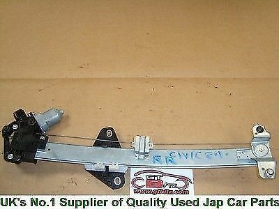 Honda Civic Window Regulator N22A 2006 - 2011 Rear Right Driver Side TESTED