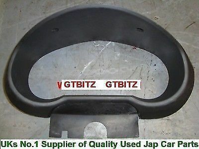 Subaru Impreza STI Ver 8 Speedometer Clocks Cluster Surround Trim Cover