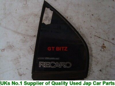 Mitsubishi Evo 7 VII Rear Quarter Window LHS Left Passenger