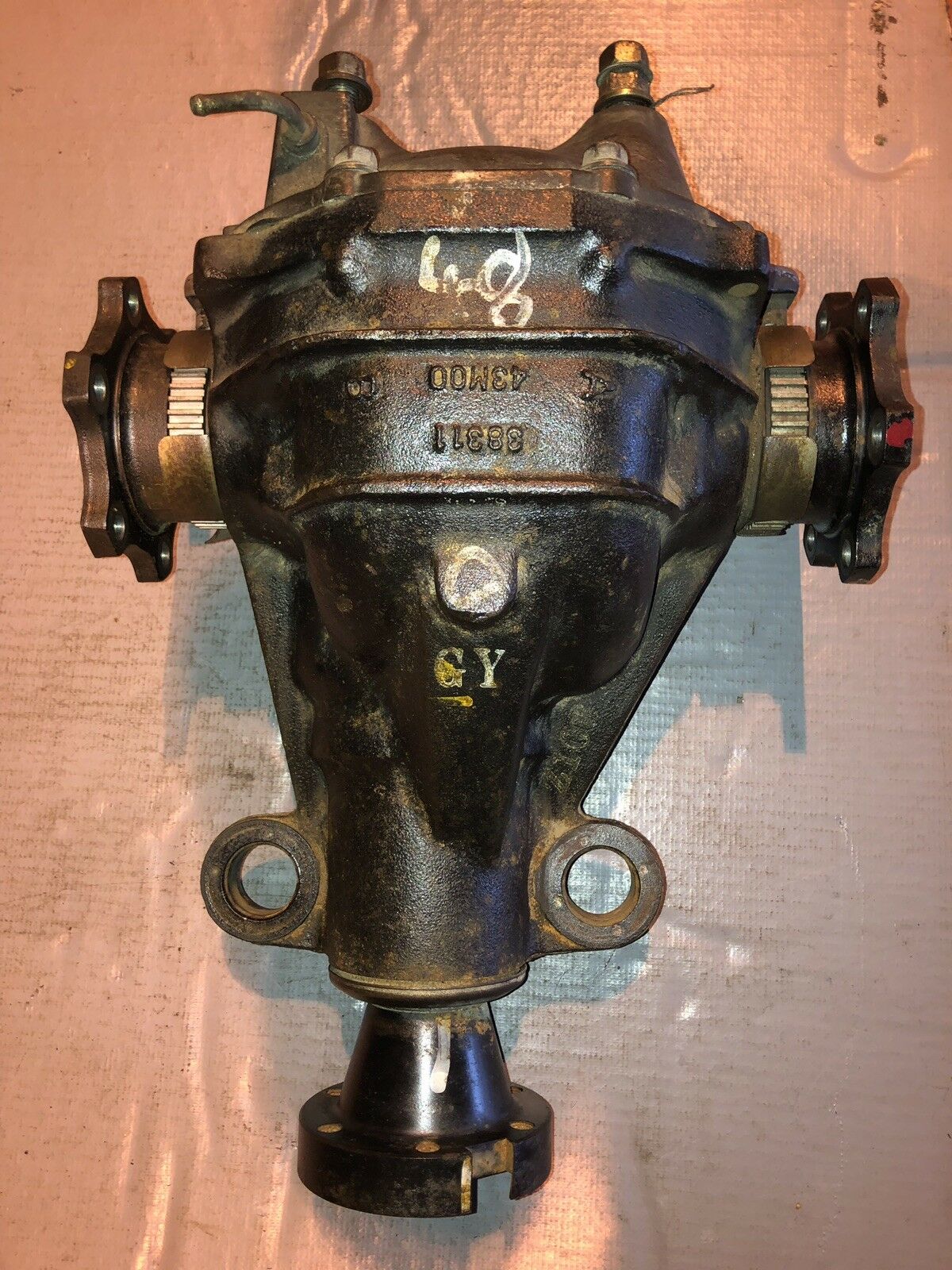 Skyline Gt R R34 Rear Differential Nissan Skyline GTR R34 NON V-Spec Rear Differential Rear Diff 3.54 Rat ...