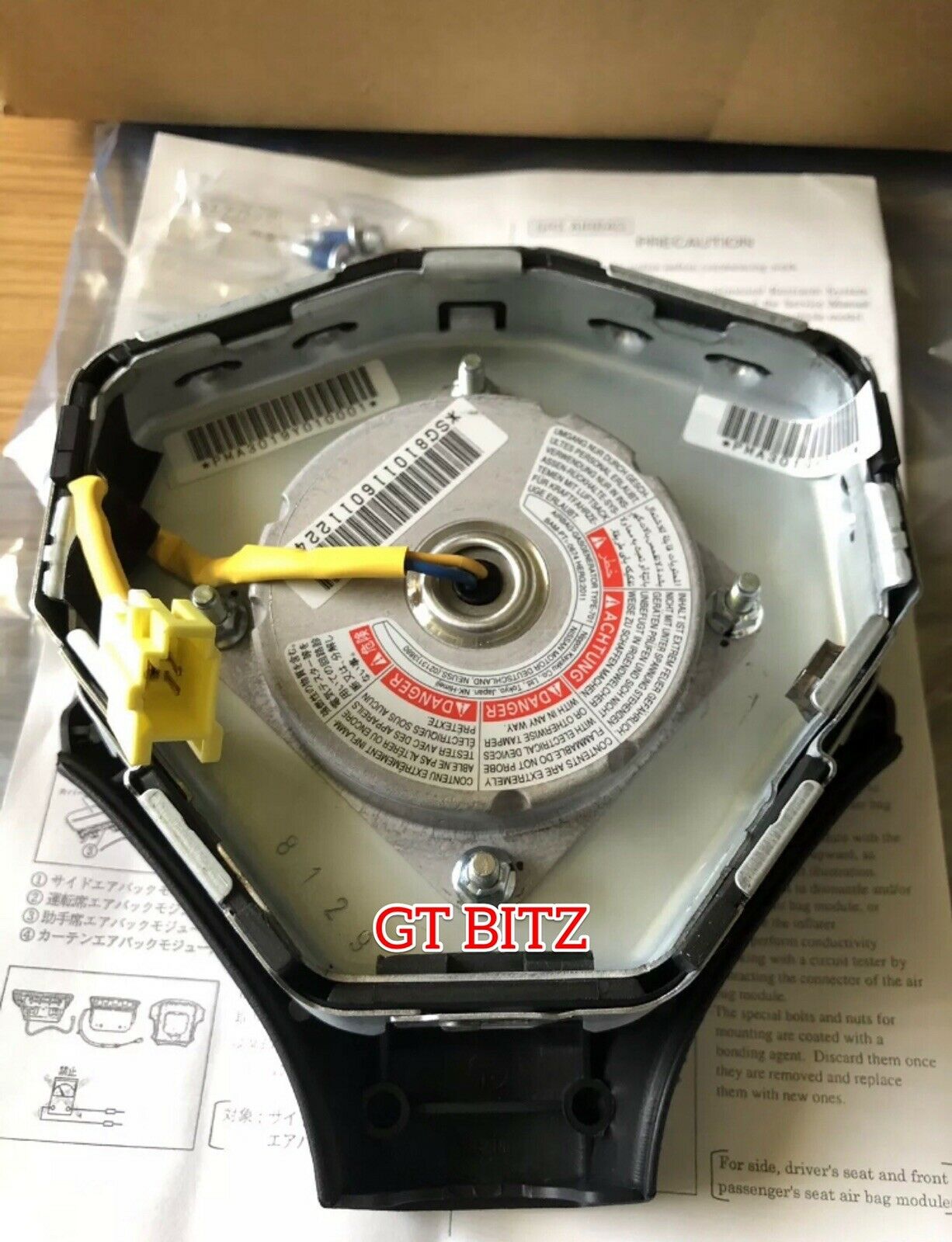 Gt R R34 Horn New Nissan Skyline GTR R34 Steering Centre Trim SRS Airbag Air Bag Hor ...