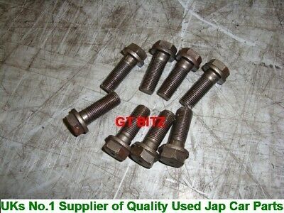 Subaru Impreza STI Ver 7 8 9 Flywheel Bolts for 6 Speed DCCD Gearbox 2002-2007