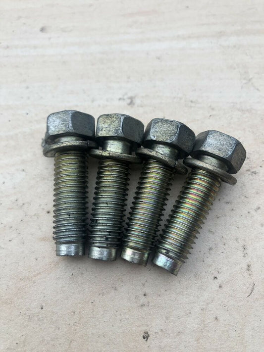 Set of 4 Nissan Skyline GTR R32 R33 R34 RB26 Gearbox Rubber Mount Bolts
