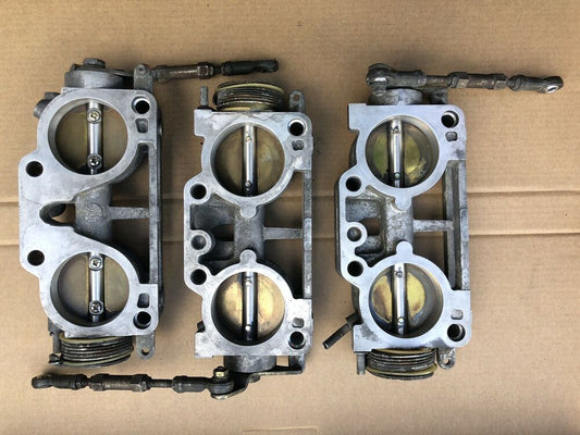 Set of 3 Nissan Skyline GTR R32 R33 R34 RB26 Throttle Bodies