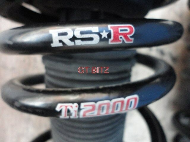 Nissan Skyline GTR R33 Front Shock Absorbers & RS R Ti 2000 Lowering Springs Struts