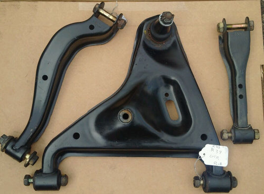 Nissan Skyline GTR R33 R34 Rear Right Upper Arms & Wishbone Set RH W/ Bolts