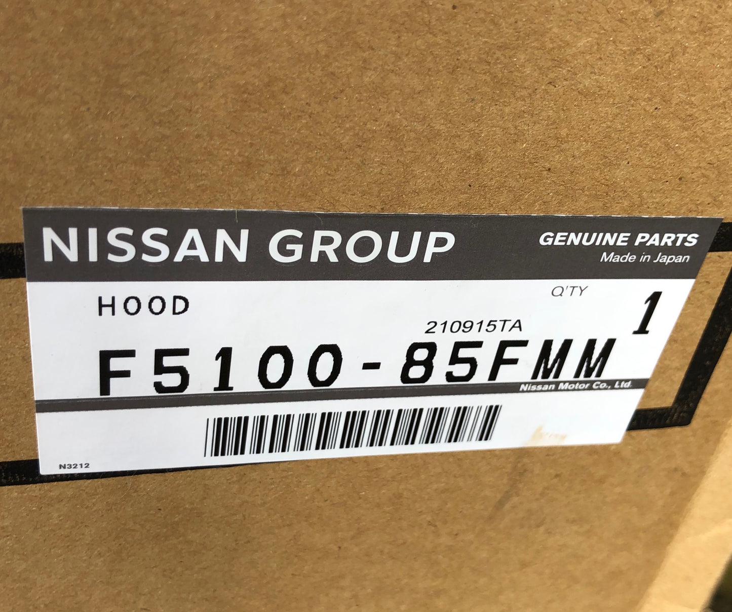 Brand New Genuine Nissan Part Silvia S15 Bonnet Hood In Factory Packaging