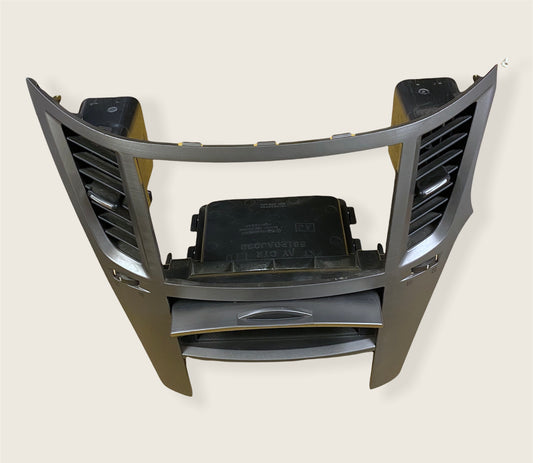 RHD Subaru Legacy Outback Centre Radio Panel Vents W/ Storage Compartment