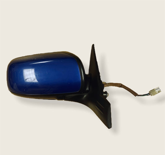 Genuine Subaru Impreza STI Ver 8 Ver 9 Right Wing Side View Mirror Blue 2