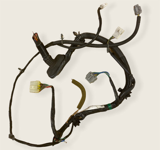 Nissan Skyline GTR R34 Series 1 1999-2000 Front Right Door Harness Wiring Assembly Plug Cut (2)