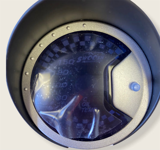 Swoosh High Precision Motor Oil Temp Temperature Gauge LED Multi-Colour