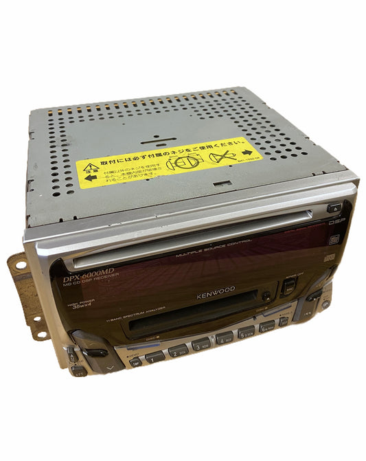 JDM KENWOOD DPX-6000MD Double DIN Head Unit MD CD DSP Receiver