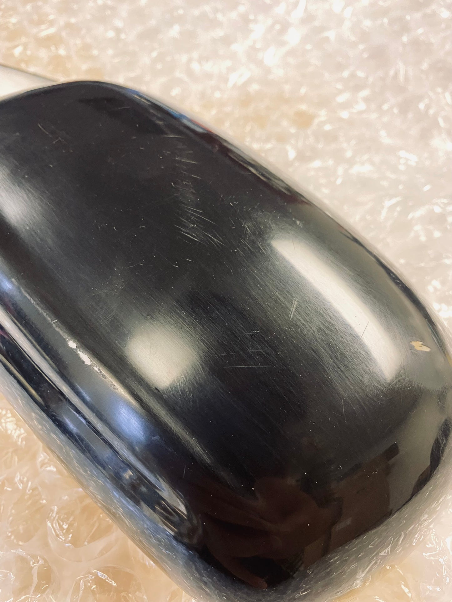 Nissan Skyline GTR R34 Left Passenger Door Wing Side View Mirror LHS Black GV1 2