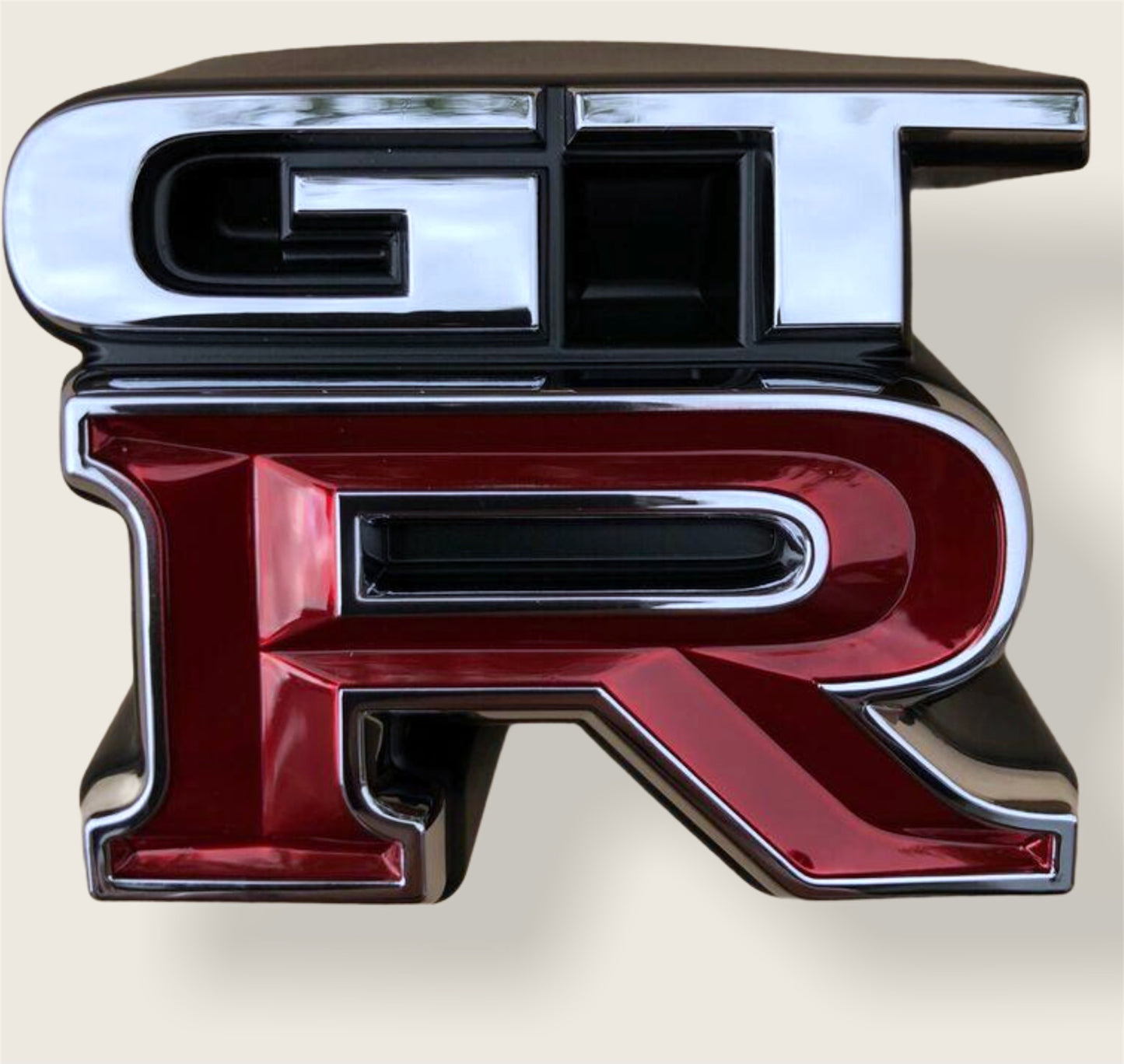 NEW Genuine Nissan Skyline GTR R34 BNR34 Front Bumper Emblem Badge