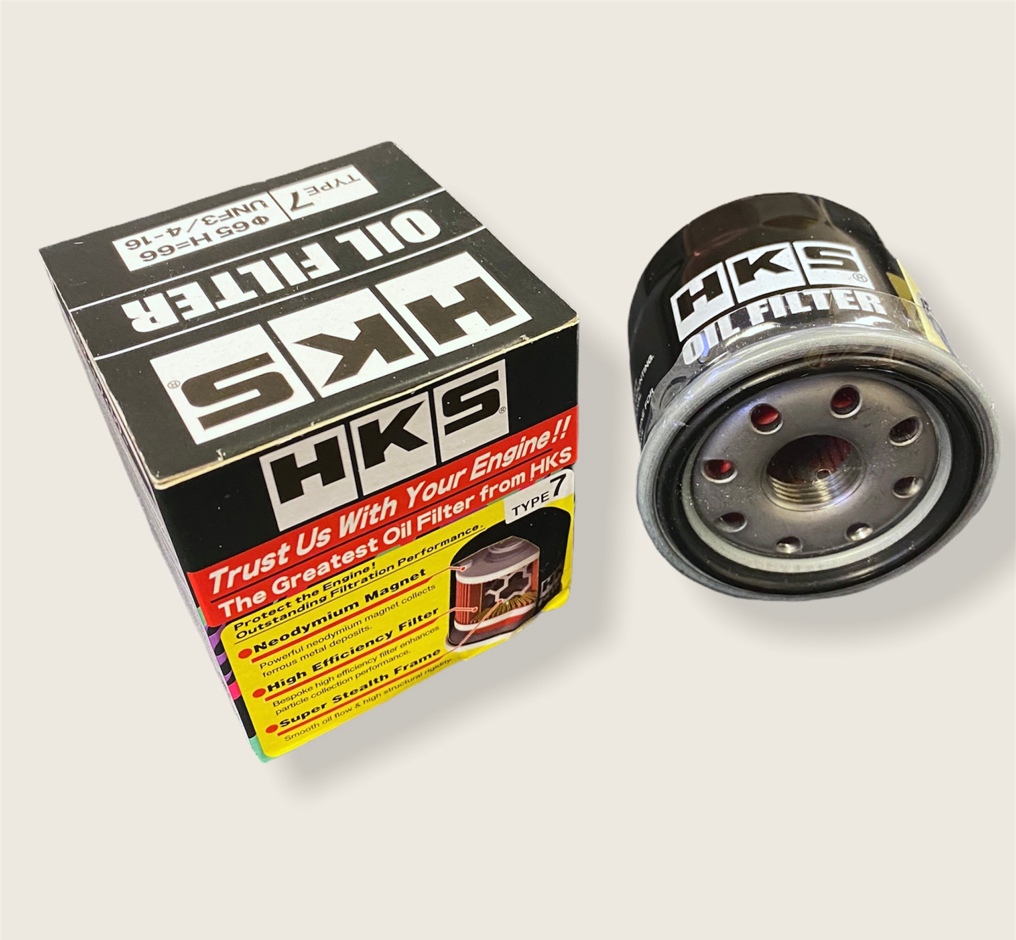 NEW HKS Oil Filter For Nissan Skyline GTR R32 R33 R34 RB RB26DETT 180S GT Bitz