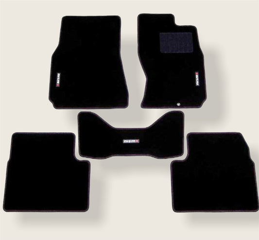 NEW Genuine NISMO 5pc Floor Mat Mats Set Nissan Skyline GTR R34 BNR34